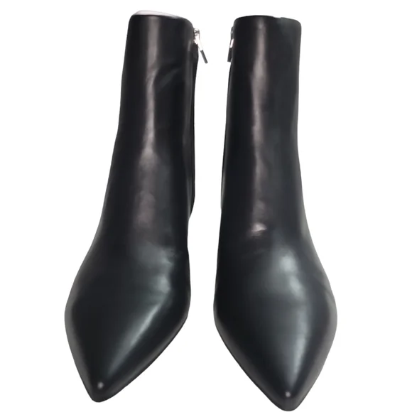 DOLCE VITA Bel Black Leather Pointed Ankle Boots Size 8 New in box - Picture 6 of 10